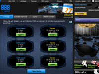 Online Poker 888.com Lobby