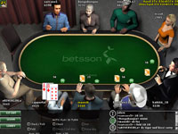 Betsson-Pokertisch