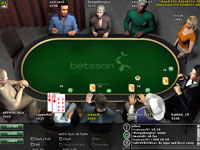 Betsson Pokertisch