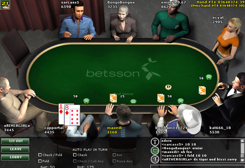 Freeroll Betsson Poker
