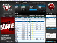 FullTiltPoker Lobby